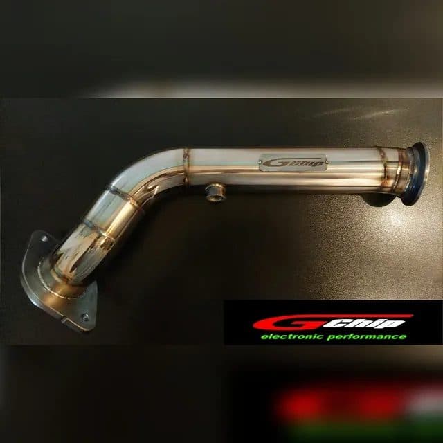 Downpipe de acero inoxidable fabricado por Gchip